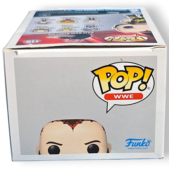 Funko Bam Bam Bigelow WWE Vinyl Figure #119 Glow in the Dark Walmart Exclusive - Picture 5 of 9